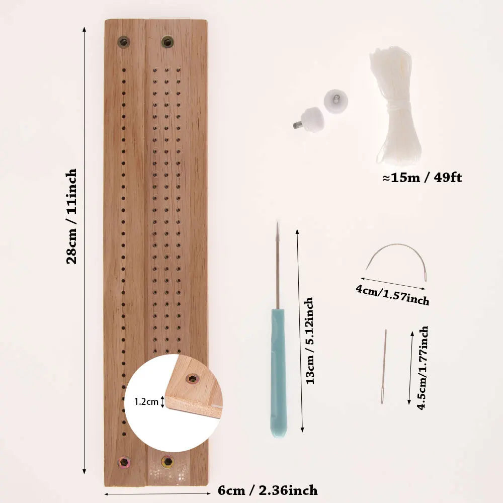 6-Piece Bookbinding Tool Kit – Journal Stitching & Hole Punch Set