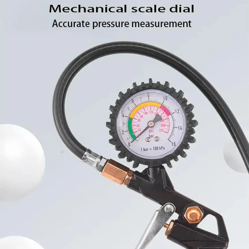 Auto Tire Pressure Gauge for Car and SUV Inflation Peaceful Pleasures Health and Wellness