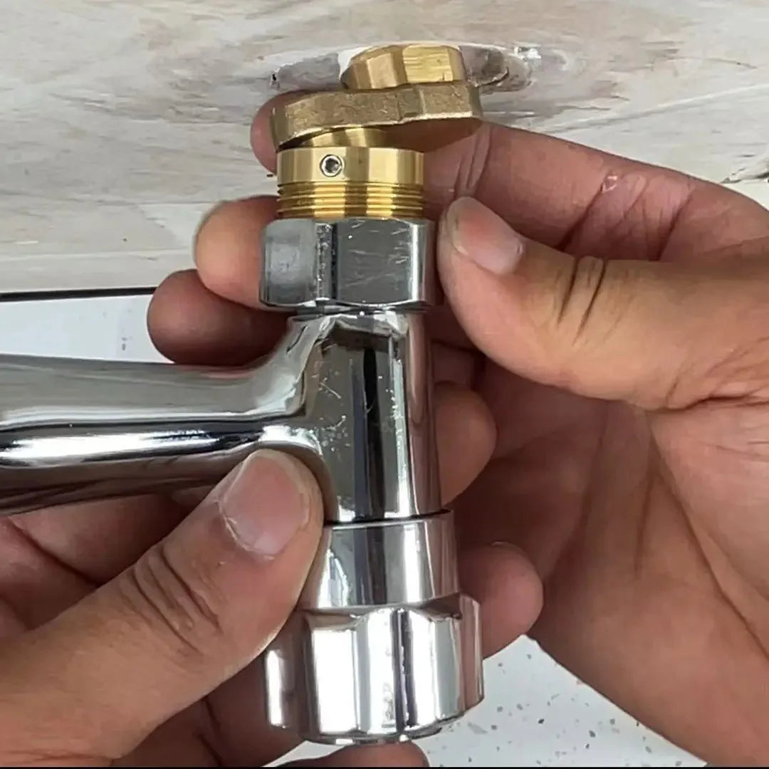 Brass Angled Shower Faucet Adapter | Wall Mounted Angle Adjust