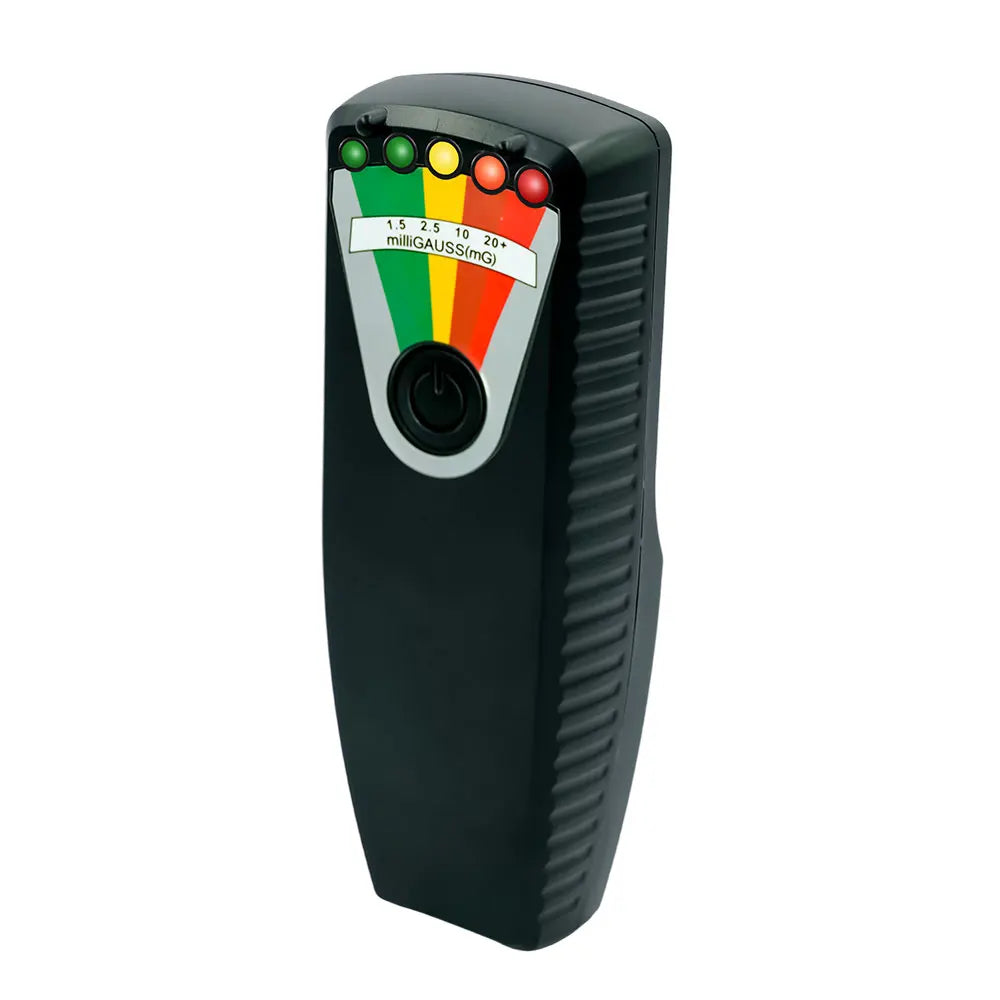 5-LED EMF Meter Magnetic Field Detector Ghost Hunting Paranormal Equipment Tester Portable Counter Professional EMF Meter Tester Peaceful Pleasures Health and Wellness K3