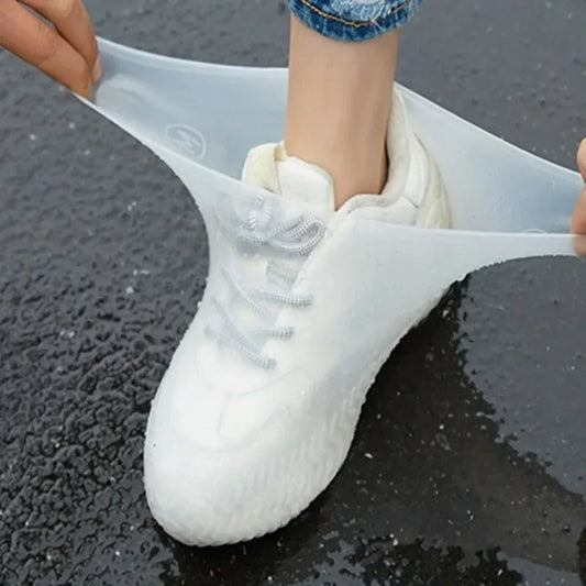 Shoes Waterproof Shoes Covers Outdoor Rain Boots for Children Rainy Day Biker Raincoat Shoe Waterproof Cover Pair Gear Silicone Peaceful Pleasures Health and Wellness