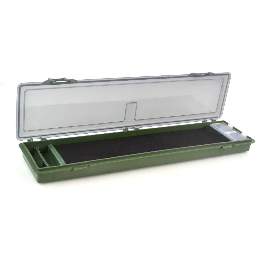 Hirisi Carp Fishing Tackle Storage Wallet, Rig Organizer Box with Stiff Hair Rig Board & Pins for Carp Rig Accessories Peaceful Pleasures Health and Wellness