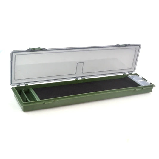 Hirisi Carp Fishing Tackle Storage Wallet, Rig Organizer Box with Stiff Hair Rig Board & Pins for Carp Rig Accessories Peaceful Pleasures Health and Wellness