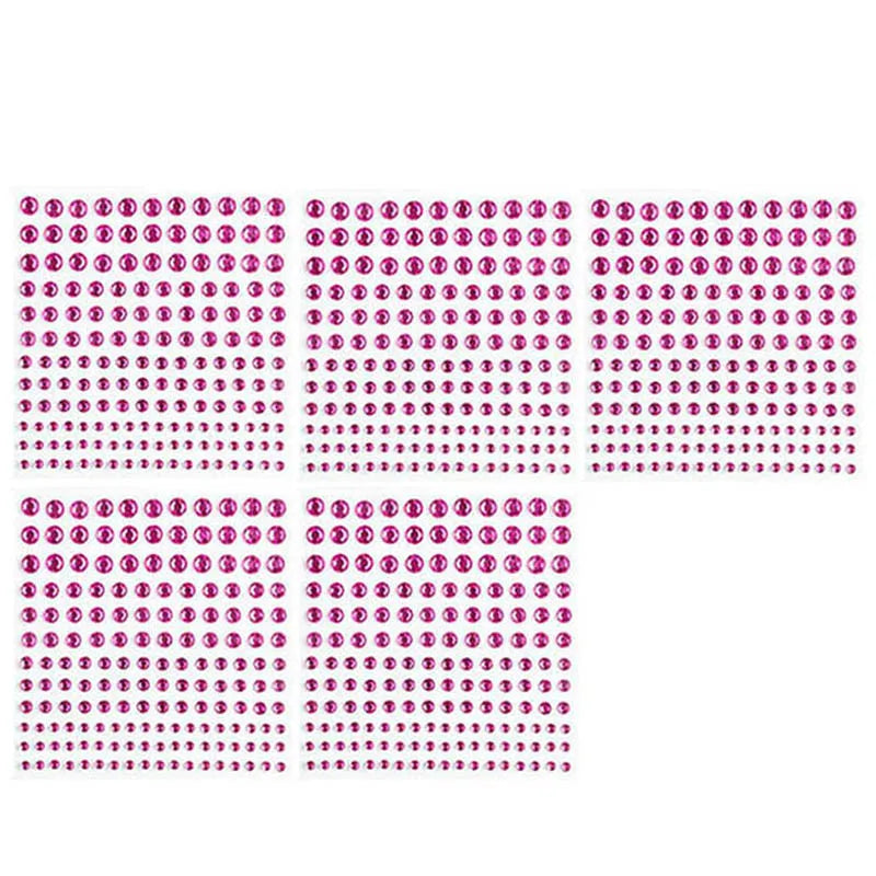 Self Adhesive Rhinestone Gem Stickers Face Nail Body Makeup Festival