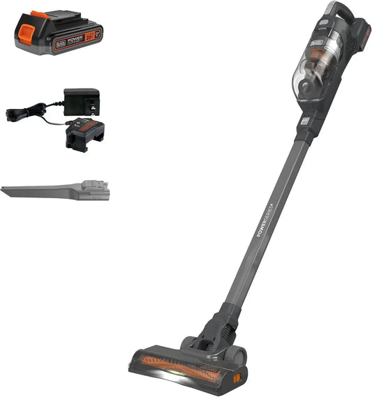 20V MAX Cordless Stick Vacuum – LED Lights, Anti-Tangle, Hardwood & Carpet Vacuum Cleaners Peaceful Pleasures Health and Wellness United States