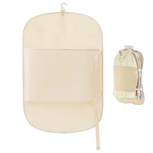 Closet Compression Hanging Bag Down Jackets Coats Space Saving 50% Bedroom Accessories Clothing Organizer Peaceful Pleasures Health and Wellness