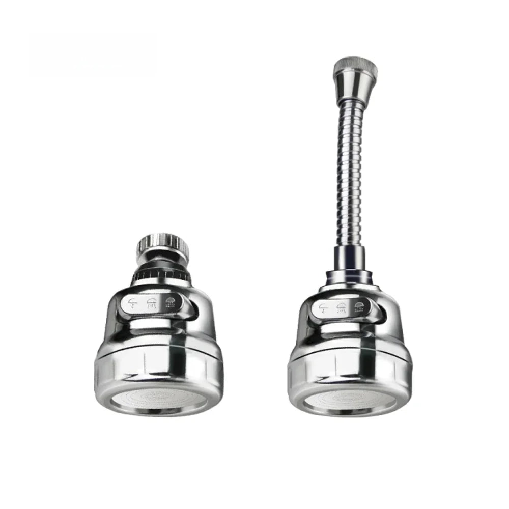 360 Degree Swivel Kitchen Faucet Aerator Adjustable Dual Mode Sprayer Filter Diffuser Water Saving Nozzle Faucet Connector Peaceful Pleasures Health and Wellness