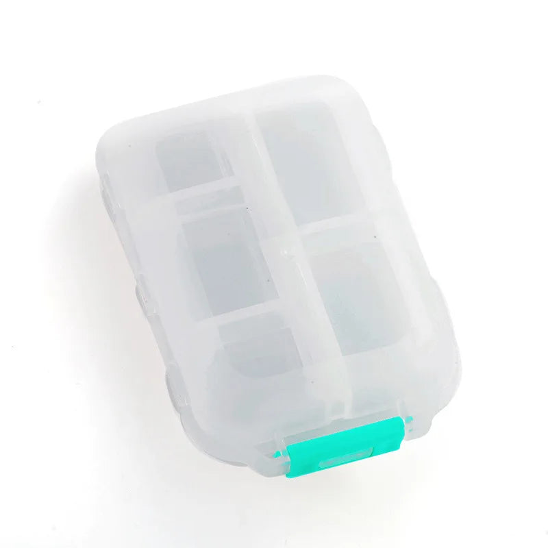 Portable Travel Pill Organizer – 12-Compartment Moisture-Proof