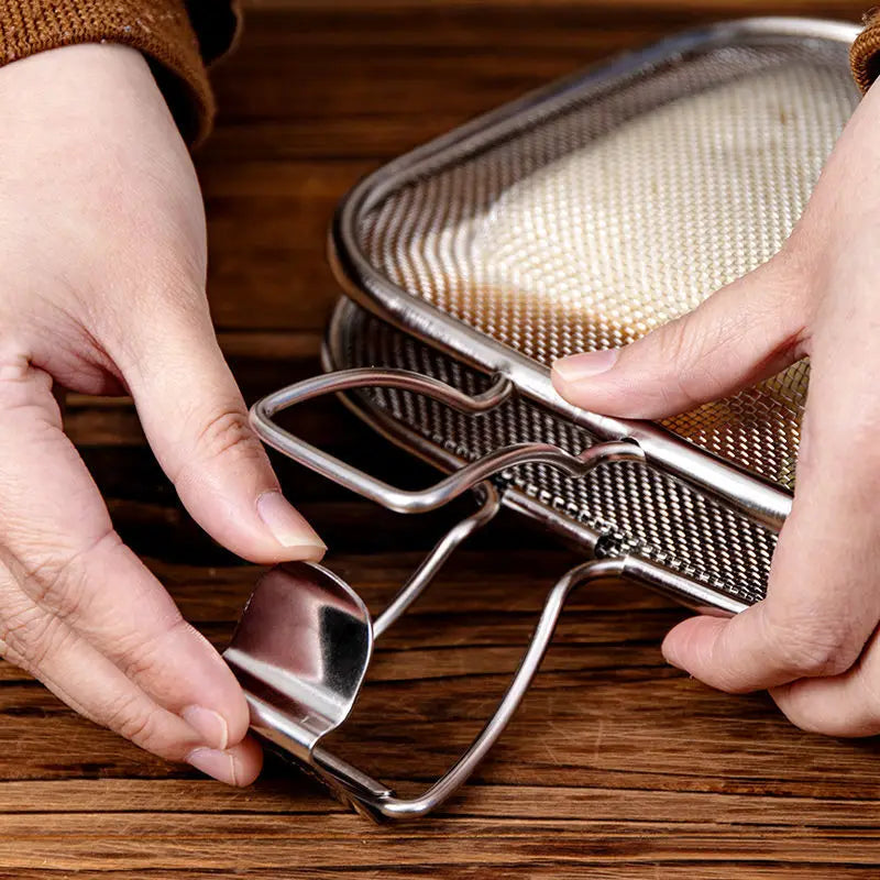 Stainless Steel Sandwich Maker | Panini Press Grill Net Sandwich Grill Net Peaceful Pleasures Health and Wellness