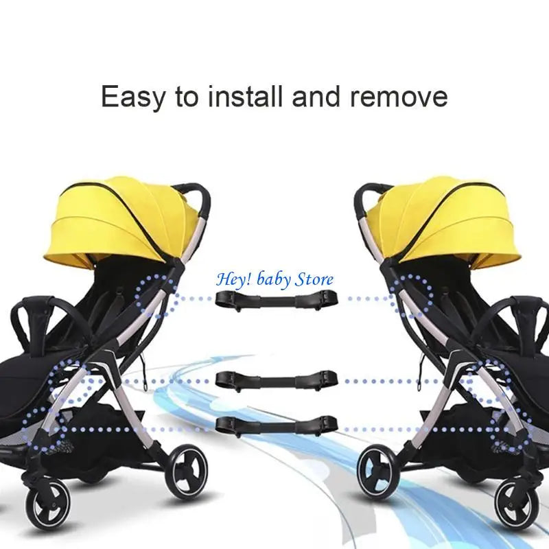 3-Piece Universal Baby Stroller Connector for Twins & Triplets