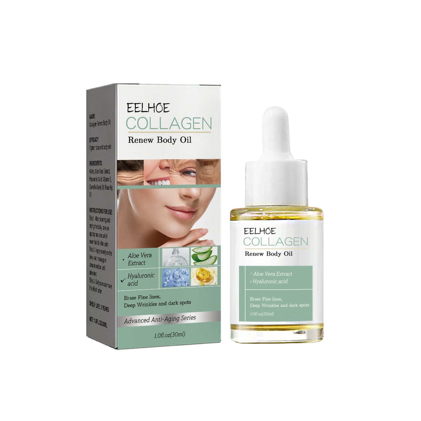 Nourishing Body & Hair Oil – Eucalyptus, Grapefruit & Vitamin E