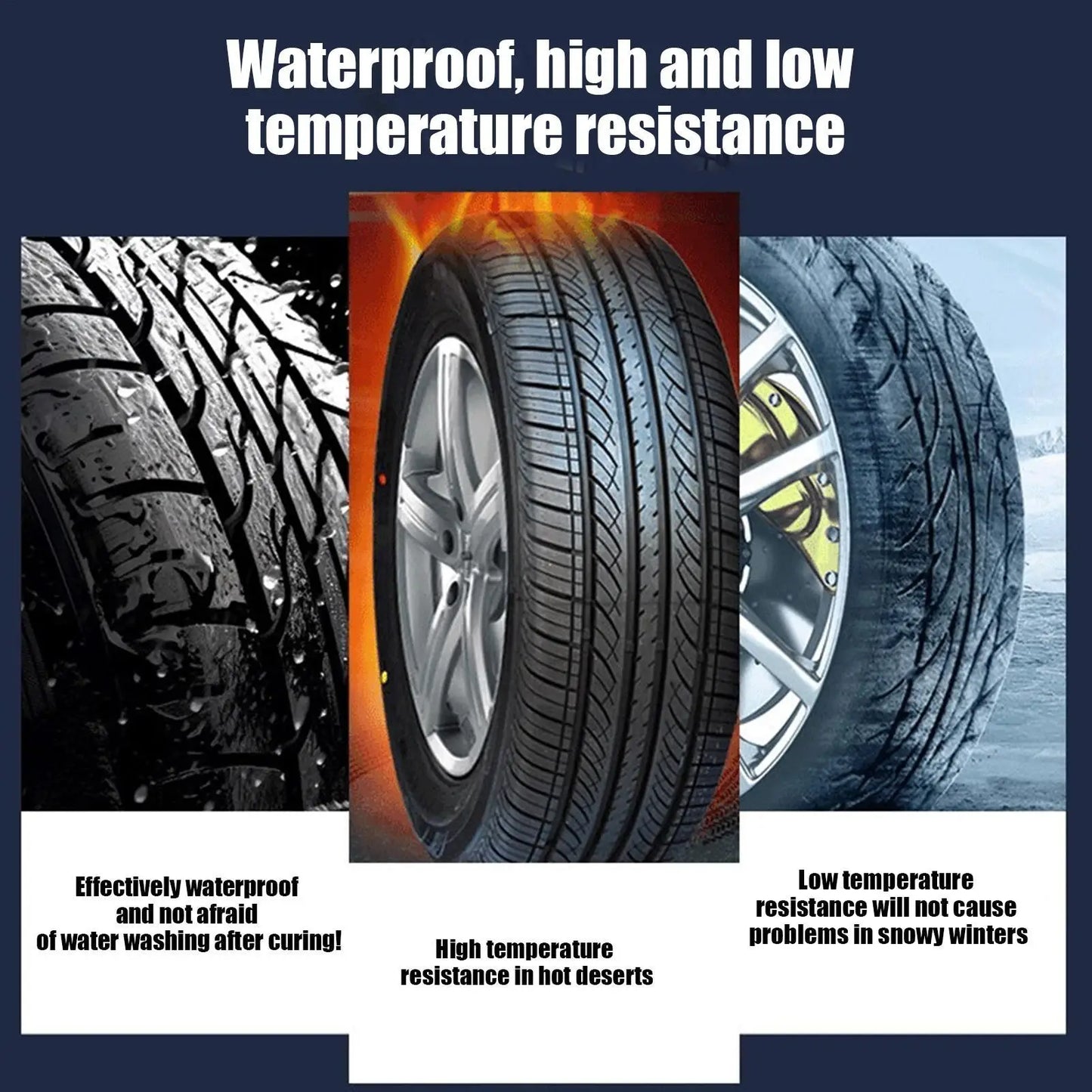 60ml Tire Repair Glue – High-Temp Sidewall Sealant Kit