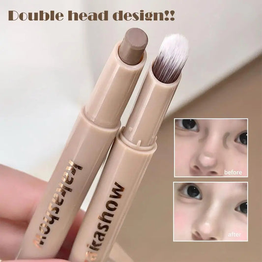 2-in-1 Contouring Pen & Brush | 3D Face Body Contour Stick Contour Makeup Stick Peaceful Pleasures Health and Wellness