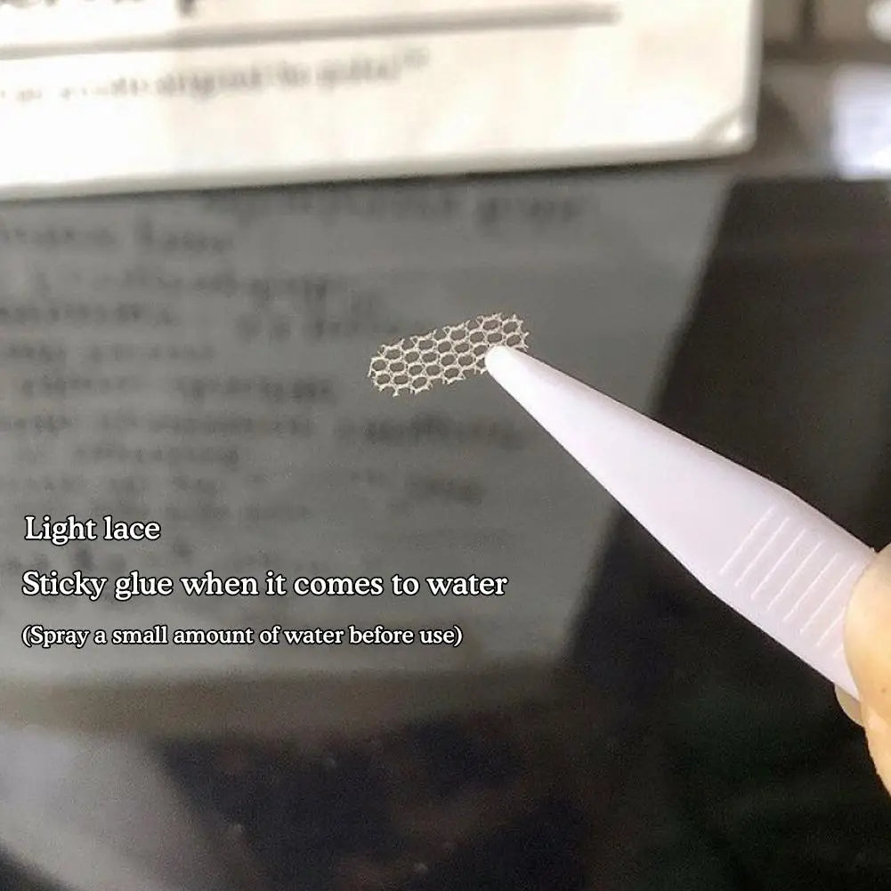 Invisible Double Eyelid Tape – Mesh Lace Lift Stickers