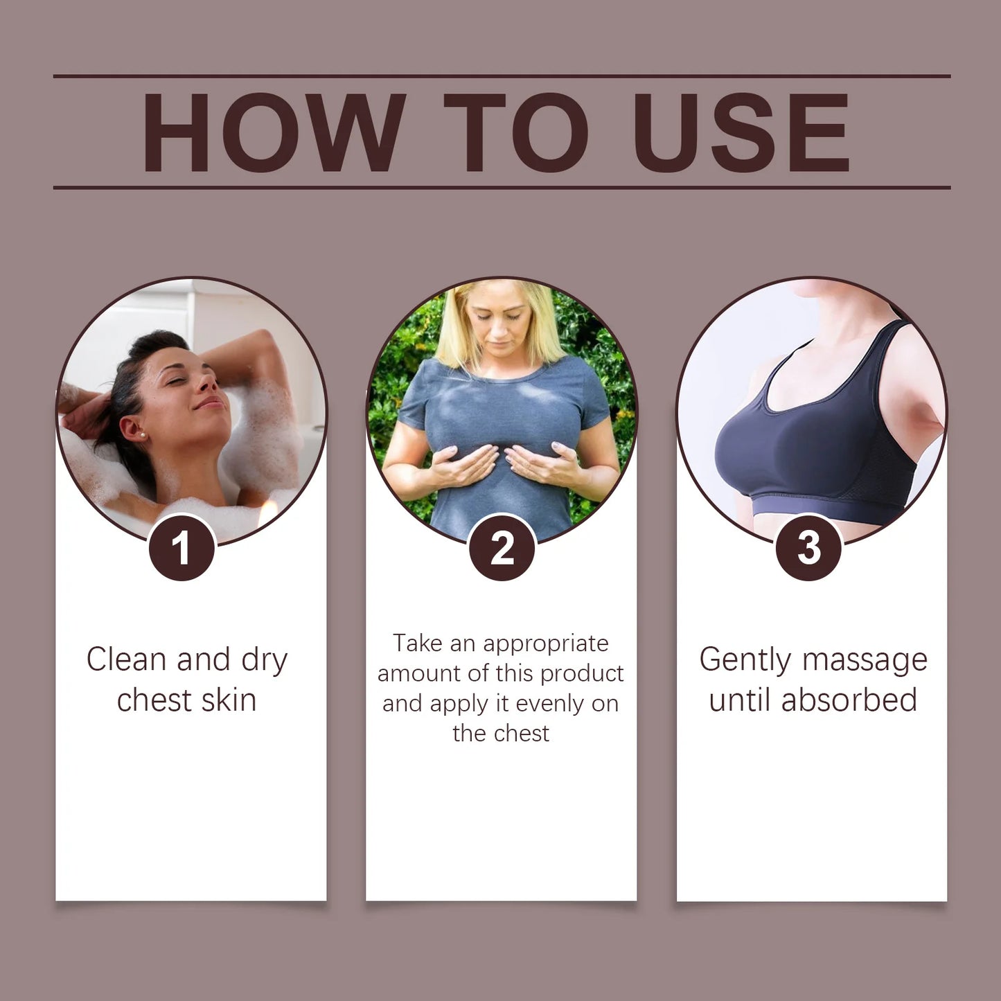 Breast Enlargement Serum Plumping Firming Lifting Prevent Sagging Chest Enhancer Boobs Bigger Improve Elasticity Sexy Body Care Peaceful Pleasures Health and Wellness