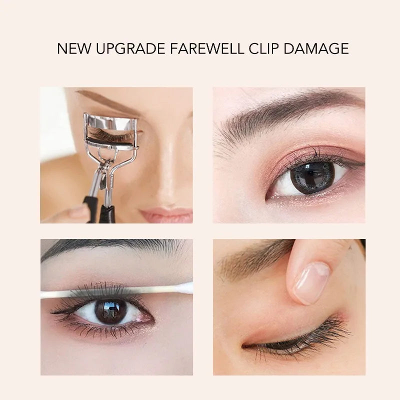 2pcs USB Rechargeable Heated Eyelash Curler - Fast Heating, Long-Lasting Curls, Safe & Portable Makeup Tool for Perfect Lashes Peaceful Pleasures Health and Wellness