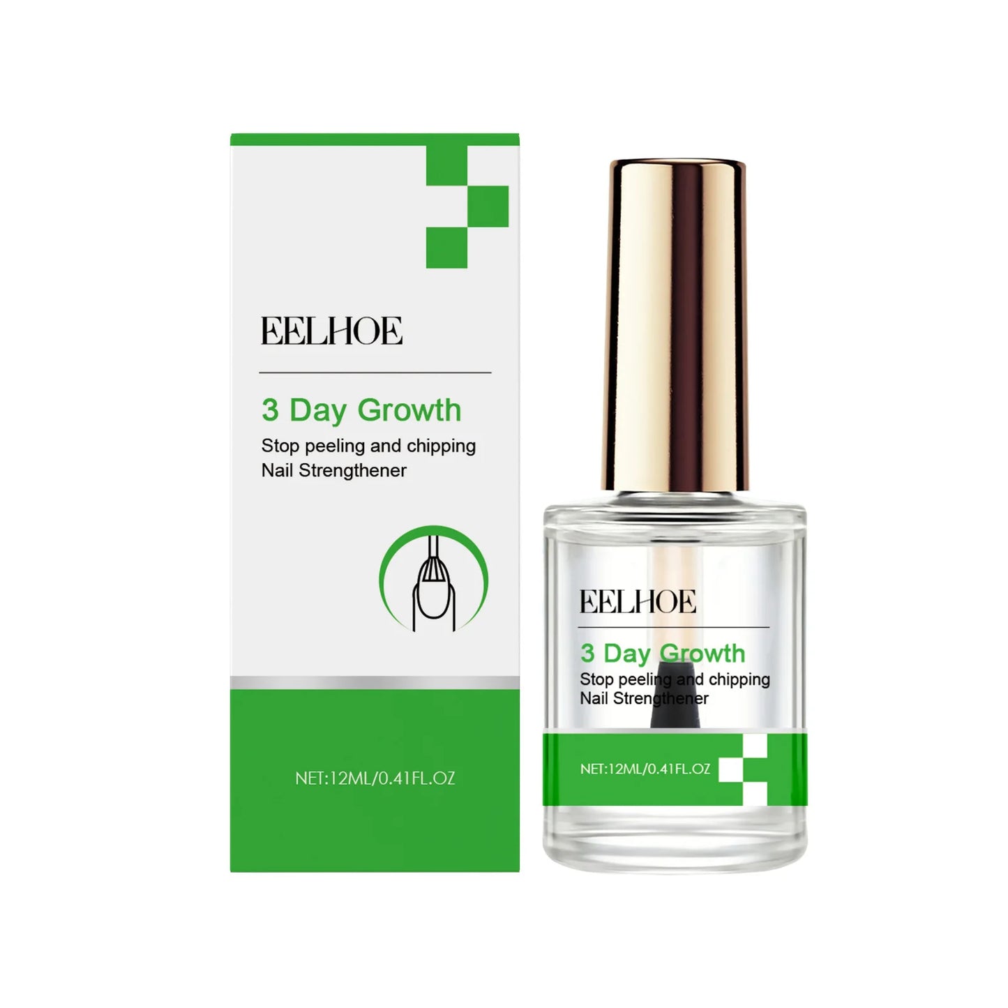 Keratin Nail Repair Serum for Stronger, Healthier Nails Peaceful Pleasures Health and Wellness 3 Days Growth