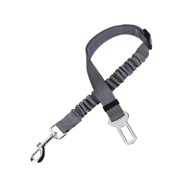 Dog Car Harness Set | Retractable Seatbelt Tether & Folding Bowl