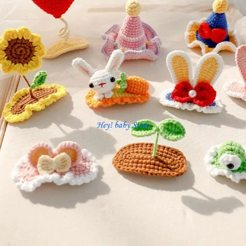 Flower Baby Hair Clips & Barrettes for Girls Ages 1–3