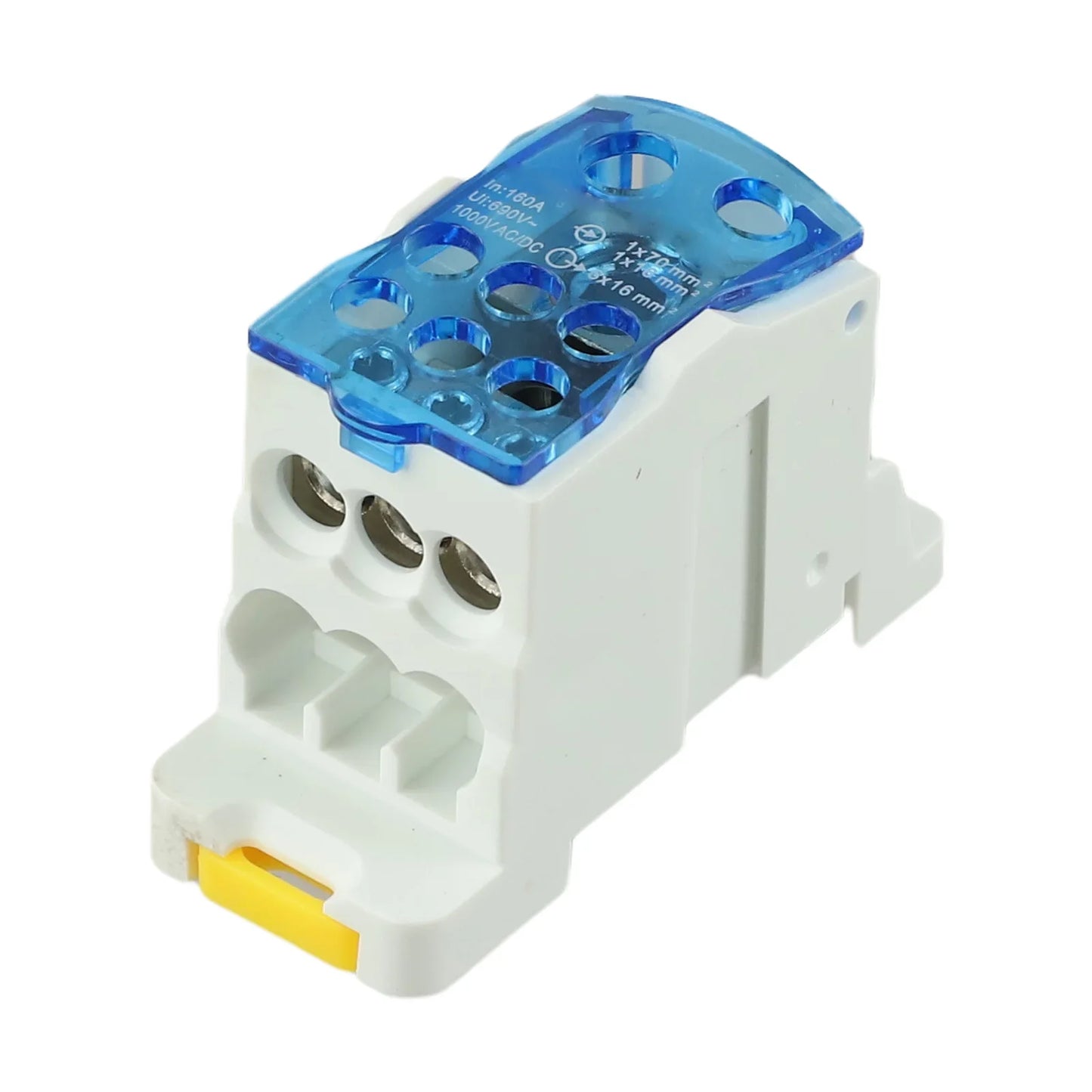 80A–500A DIN Rail Terminal Block Junction Box | Power Connector
