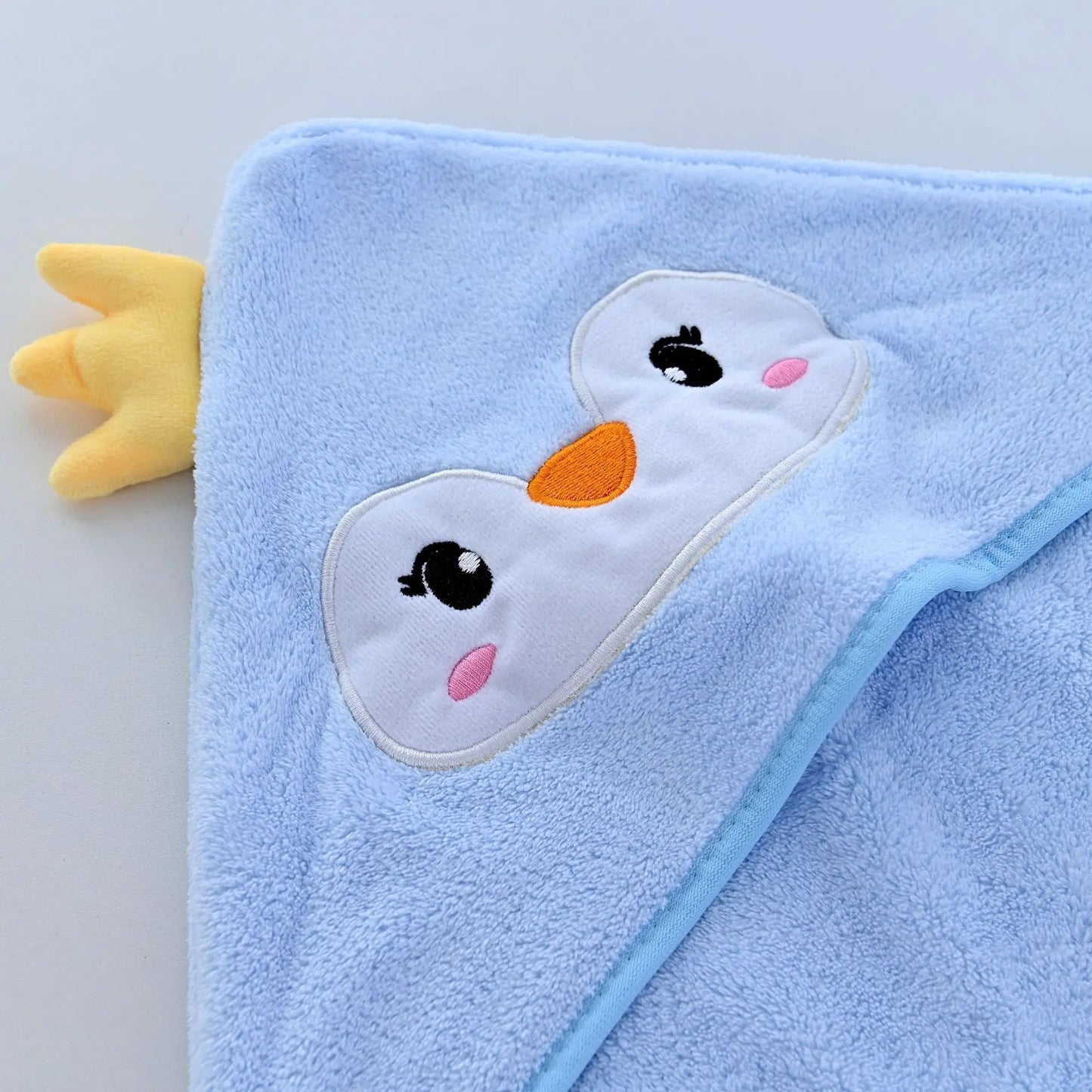 Cartoon Hooded Baby Bath Towel & Swaddle Wrap | Newborn 0-1Y