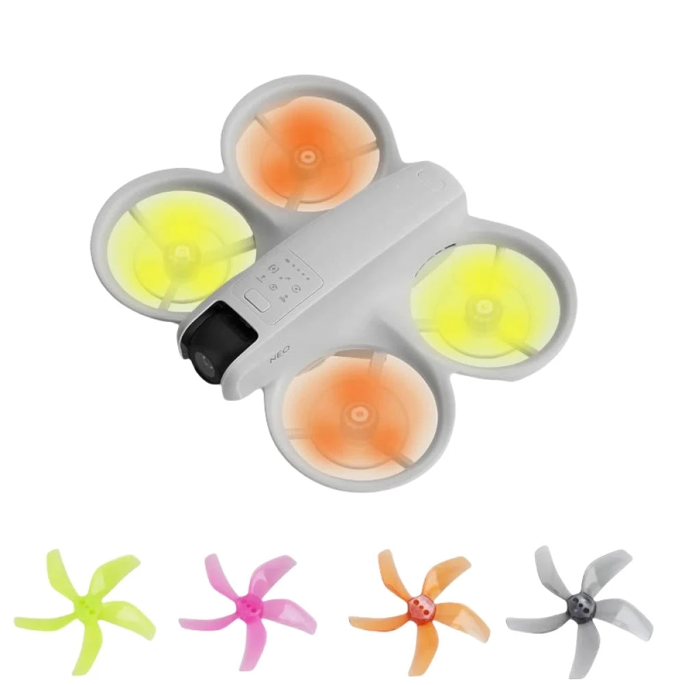 Good Performance And Durability For DJI NEO 2 Propellers Colorful 5-Blade Paddles Multi-Color Matching Multi-Color Mix And Match Peaceful Pleasures Health and Wellness