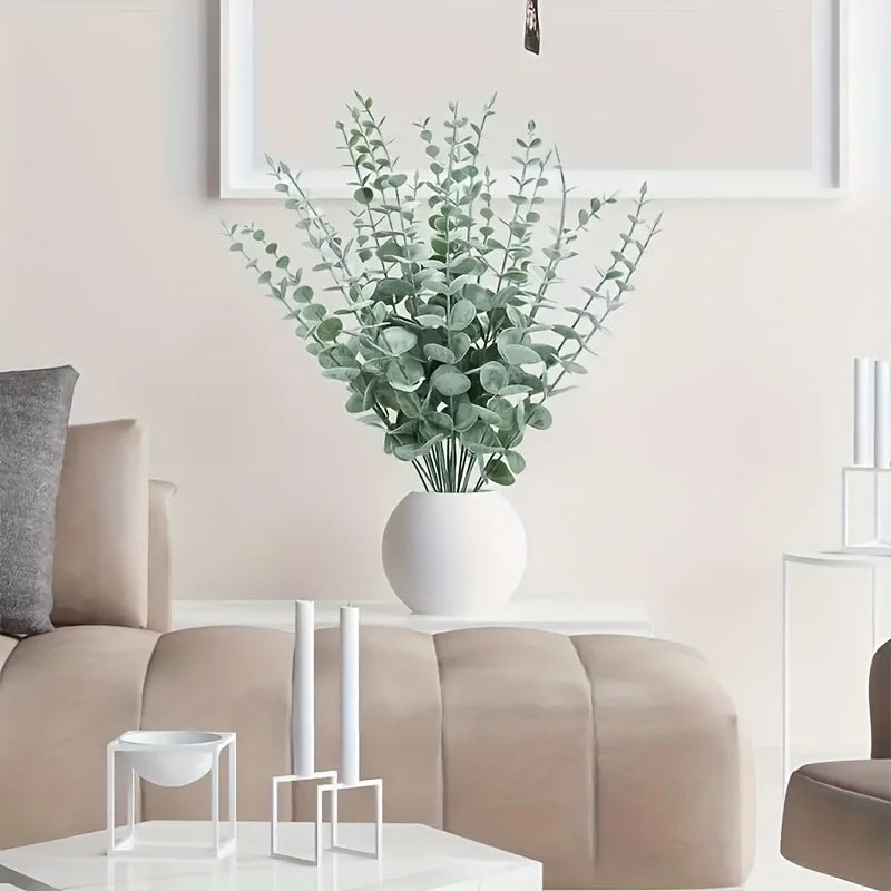 Artificial Eucalyptus Stems | Real Touch Faux Greenery Branches