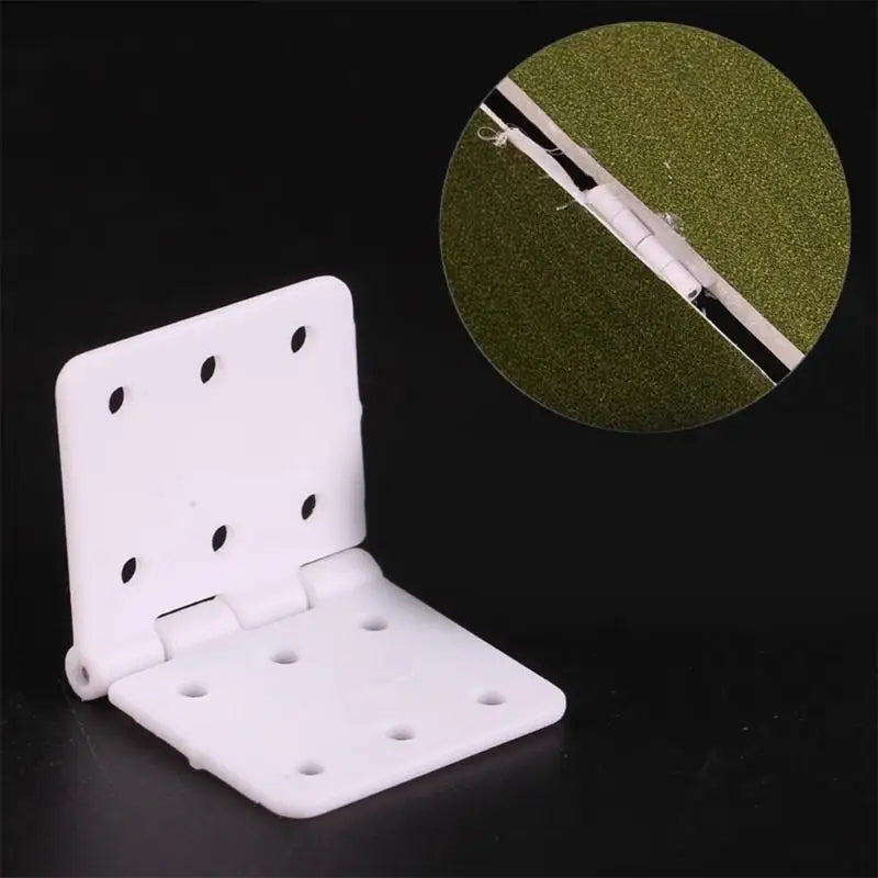 20pcs Nylon Fixed Wing Hinges for RC Model Aircraft Builds