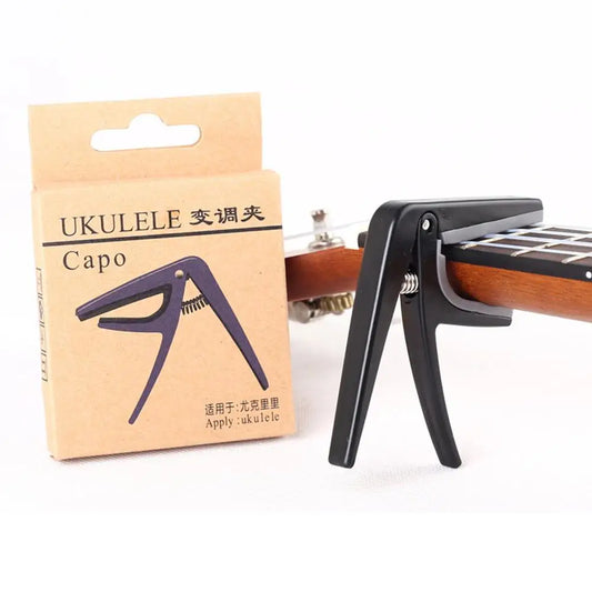 Professional Ukulele Capo Single-handed Quick Change Ukelele 4 Peaceful Pleasures Health and Wellness