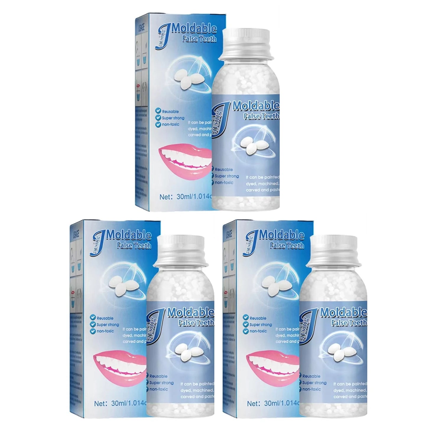 Temporary Tooth Repair Kit | DIY Moldable Filling & Gap Fix