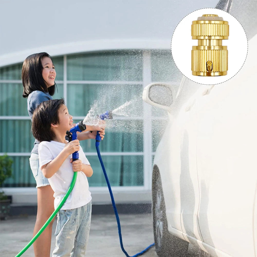 1/2\" Garden Hose Connector Watering Water Hose Pipe Tap Adaptor Fitting For Garden Tube Repair Irrigation Fittings Adapte Peaceful Pleasures Health and Wellness