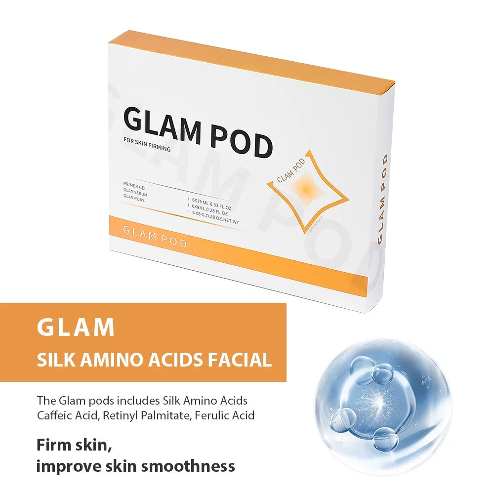 Glam Pod For Aqua Facial Machine CO2 Pods For Bubble Facial Beauty Machine Bubble Skin Care Revive Pods co2 Capsule Gels Peaceful Pleasures Health and Wellness Type-6