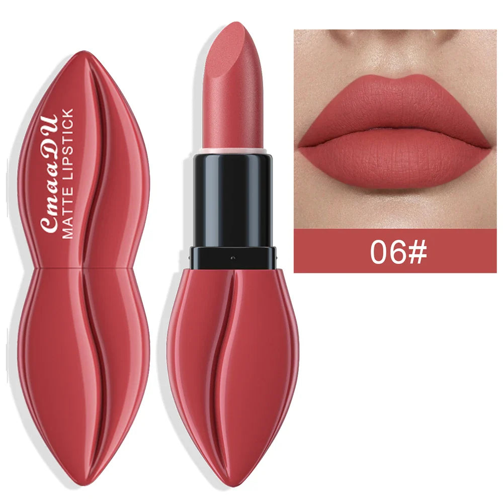 cmaadu Matte Lipstick – Velvet High Pigment Waterproof Lip Gloss