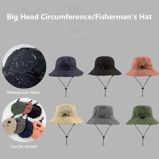 Stylish Waterproof Summer Sun Protection Hat for Outdoor Peaceful Pleasures Health and Wellness
