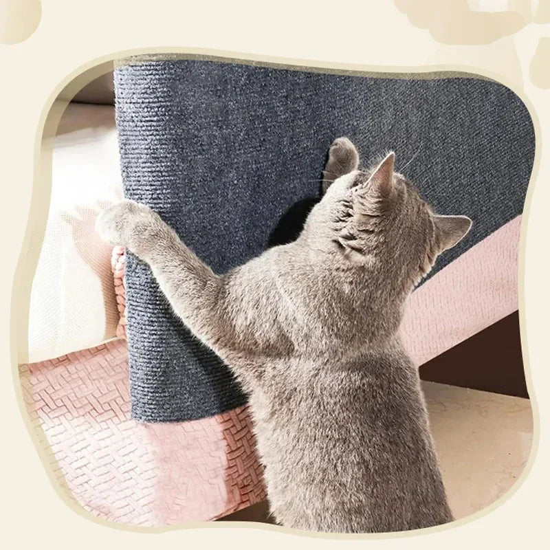 Sofa Scratching Post for ats Stuff Self- Adhesive Tape Carpet Scrapers for Cats Claw Sharpener Scratcher Accessories Scraper Pet Peaceful Pleasures Health and Wellness