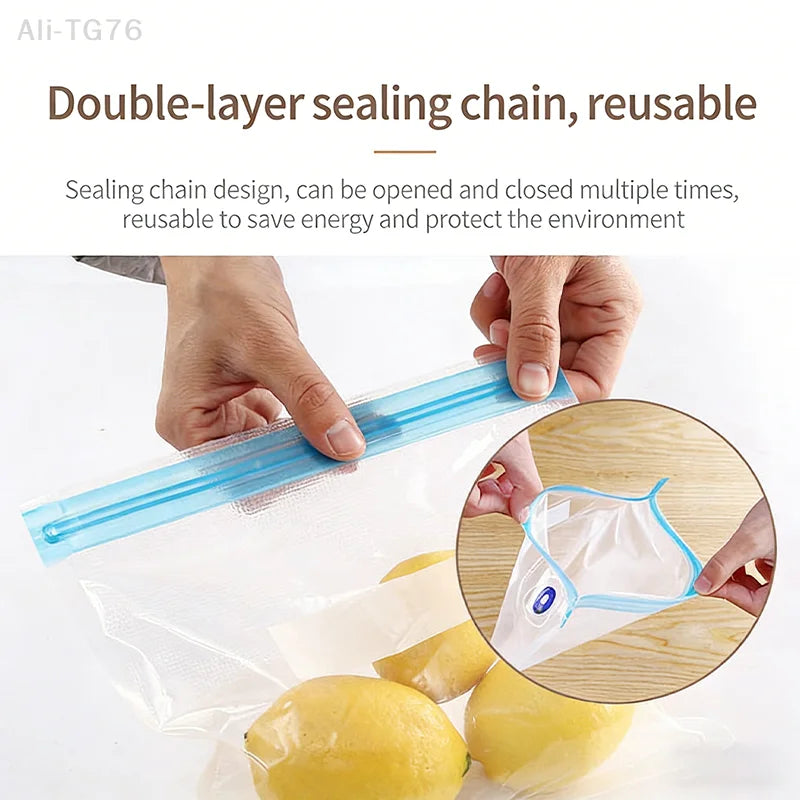 Reusable BPA-Free Vacuum Sealer Bags | Sous Vide & Freezer Safe
