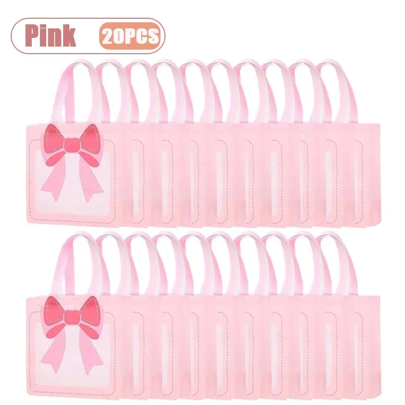 Non-Woven Gift Bags for Party Favors & Birthdays | 1–20 Pcs
