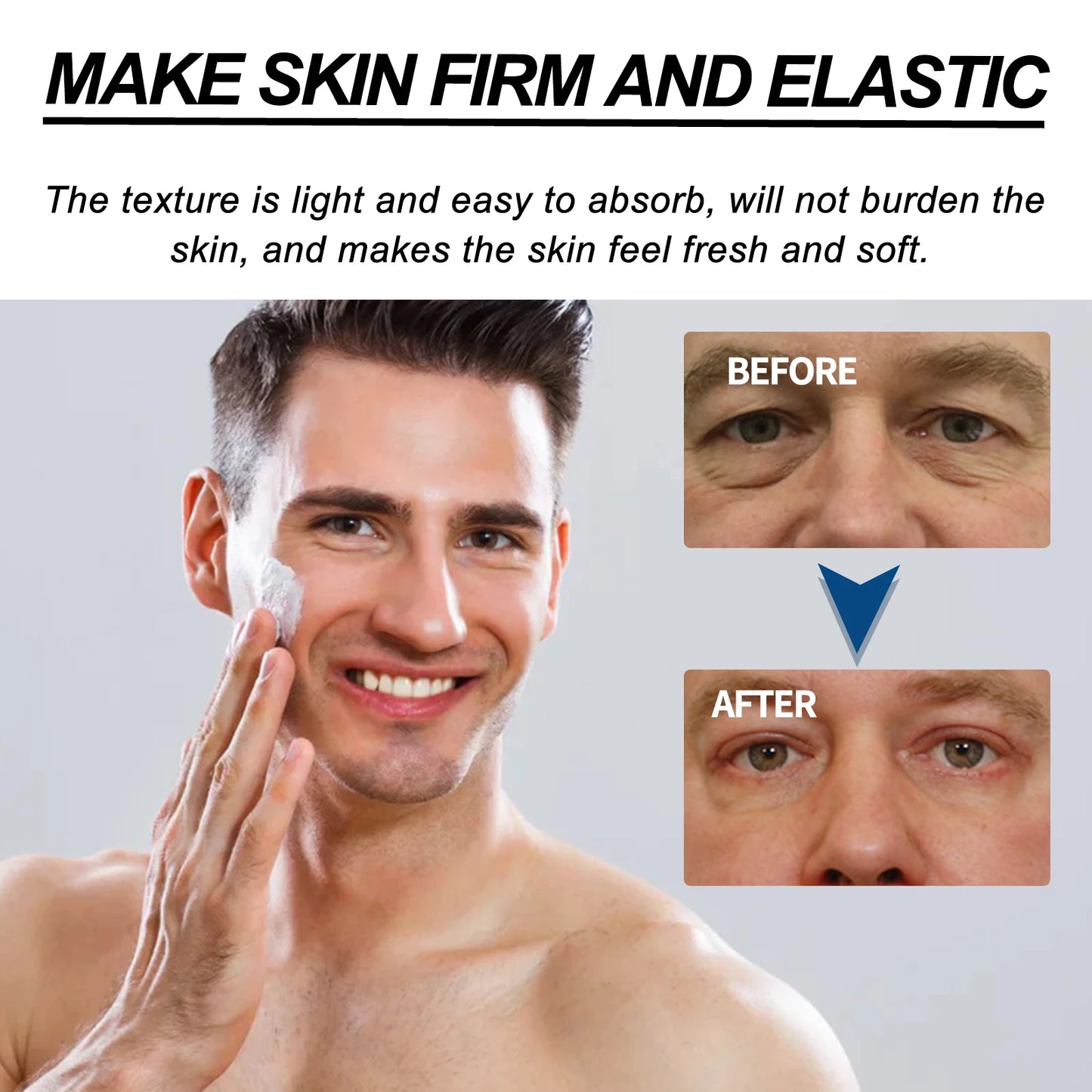 East Moon Men's Anti-Wrinkle Face Cream | Retinol & Collagen