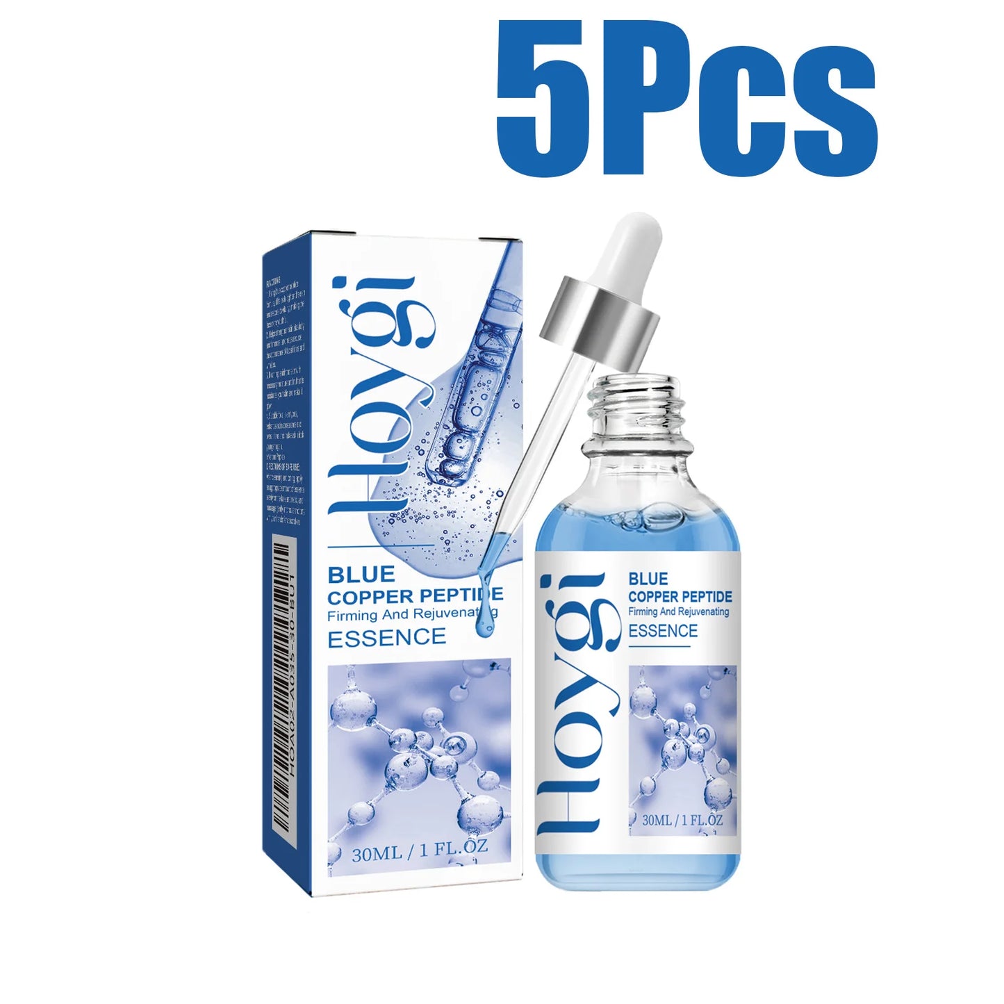Blue Copper Peptide Firming Face Serum | Anti-Aging Essence
