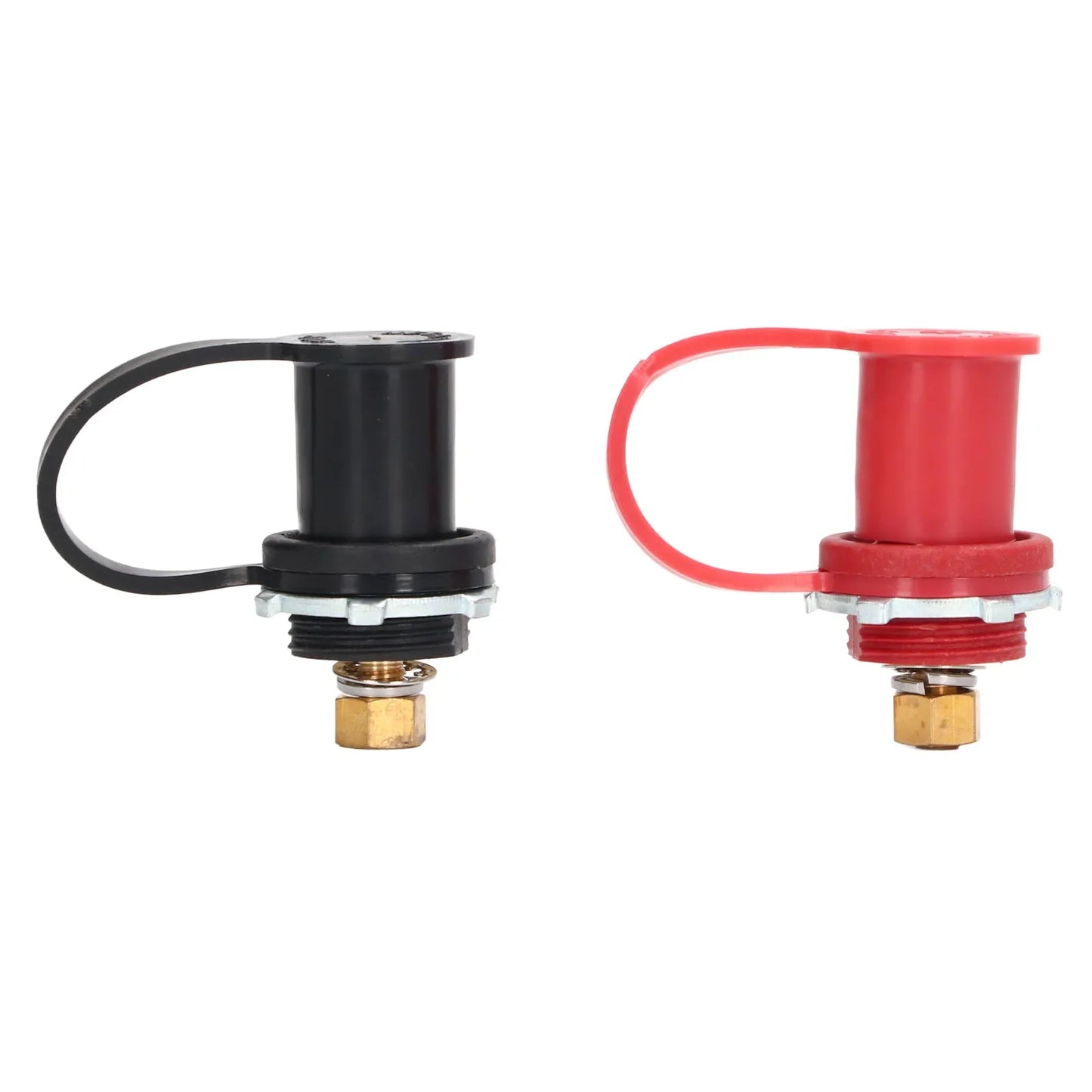 Battery Post Stud Car RV Truck Charging Pile Jumper Terminal Black Red