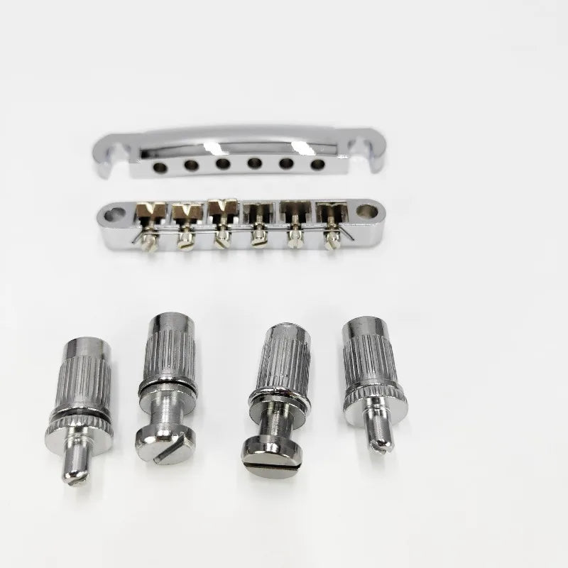 6 Strings Guitar Tune-o-matic Bridge Tailpiece Posts LP Electric