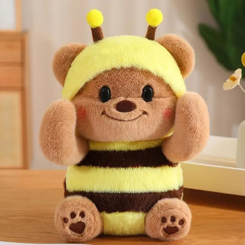 Bear Stuffed Animal Hugging Doll – Soft Cotton Plush Toy Kids