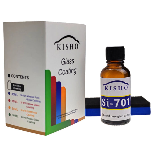 SI-701 KISHO Car Liquid Ceramic Coat Hydrophobic Glass Graphene Ceramic Coating Paint Care Anti-scratch Glasscoat Car Polish Peaceful Pleasures Health and Wellness
