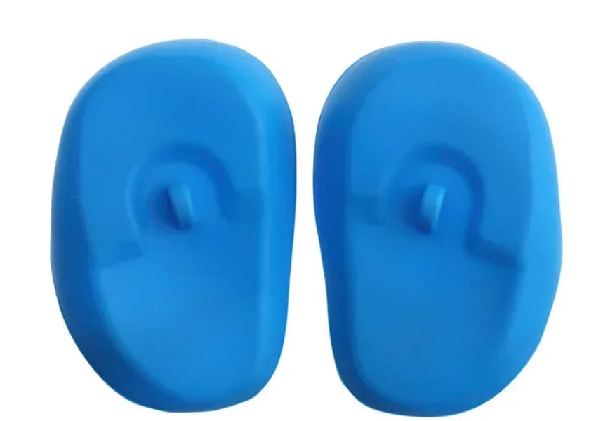 Silicone Ear Covers for Hair Dye | Reusable Salon Earmuffs