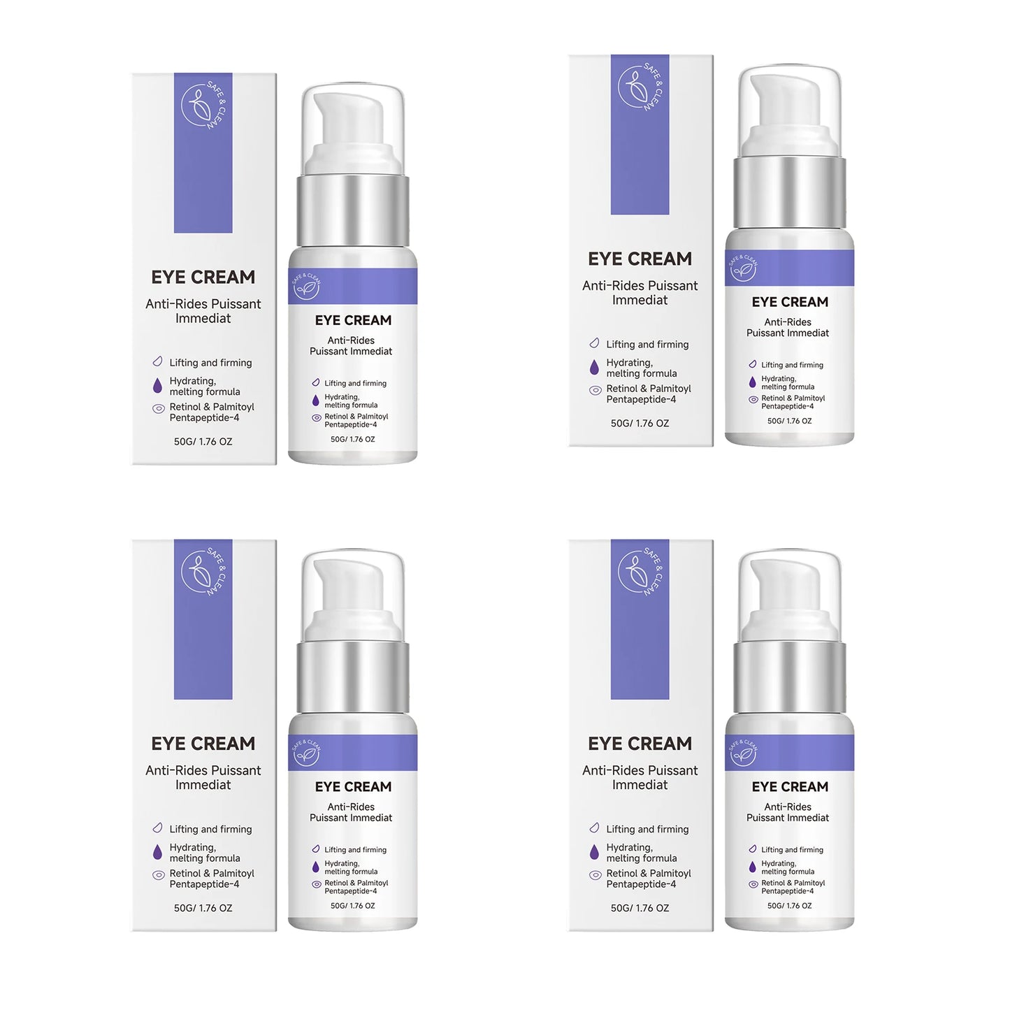 Retinol Eye Cream – Dark Circles, Puffiness & Anti-Aging 50g