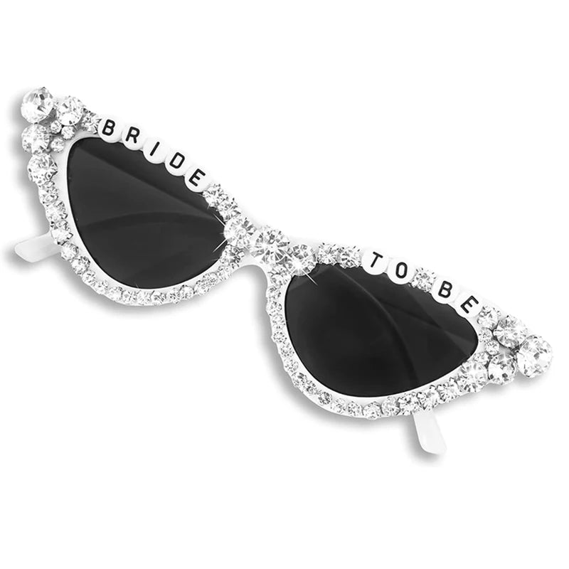 Bride To Be Sunglasses | Bachelorette & Bridal Party Gift Novelty Sunglasses Peaceful Pleasures Health and Wellness