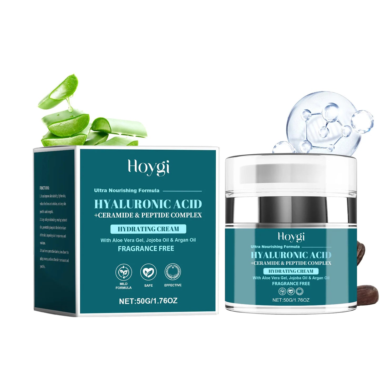Retinol Collagen Cream Dark Spots Remover Firming Lift Fade Fine Line Improve Dryness Repair Moisturizing Hyaluronic Acid Cream Peaceful Pleasures Health and Wellness Hyaluronic Acid