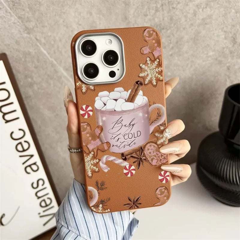 Christmas Coffee Phone Case for Xiaomi 14T 13T | Soft TPU Cover