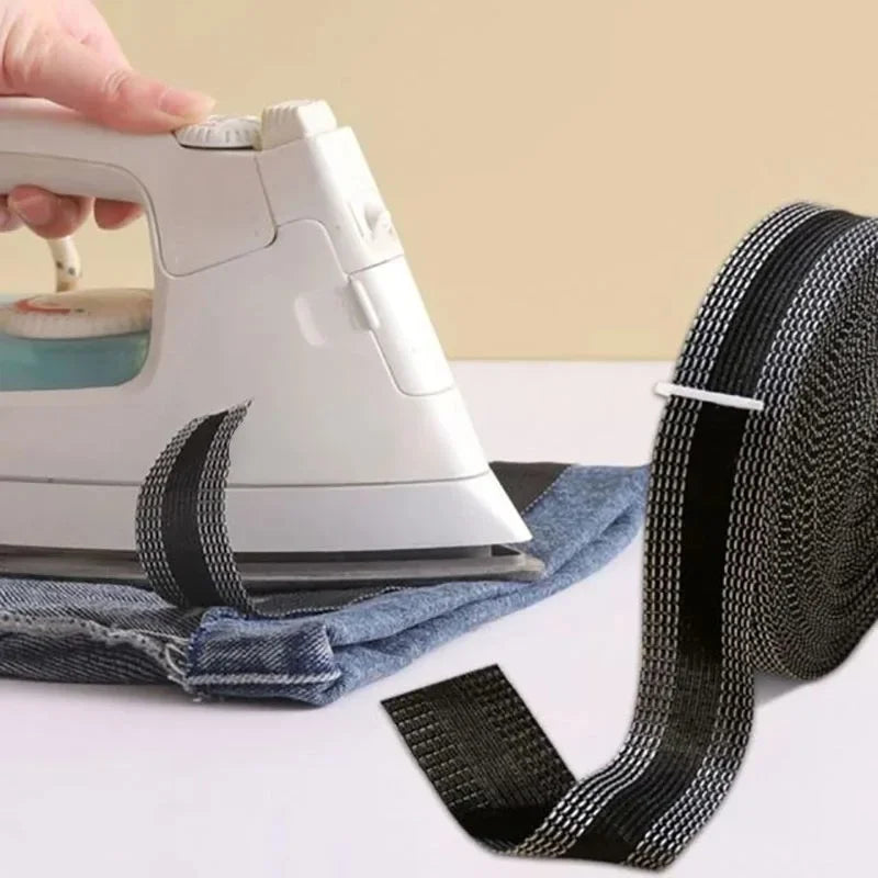 Iron-On Hem Tape – No-Sew Trouser & Fabric Hemming Iron-On Hem Tape Peaceful Pleasures Health and Wellness