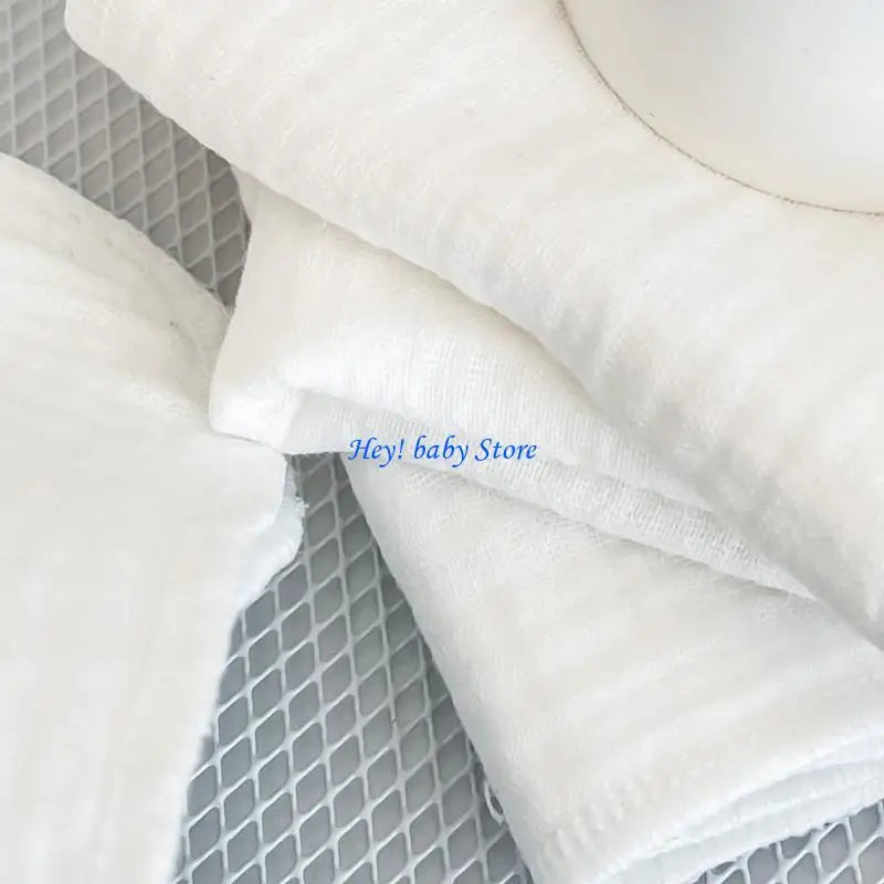 Baby Cotton Muslin Washcloth – Soft Gauze Handkerchief Face Towel